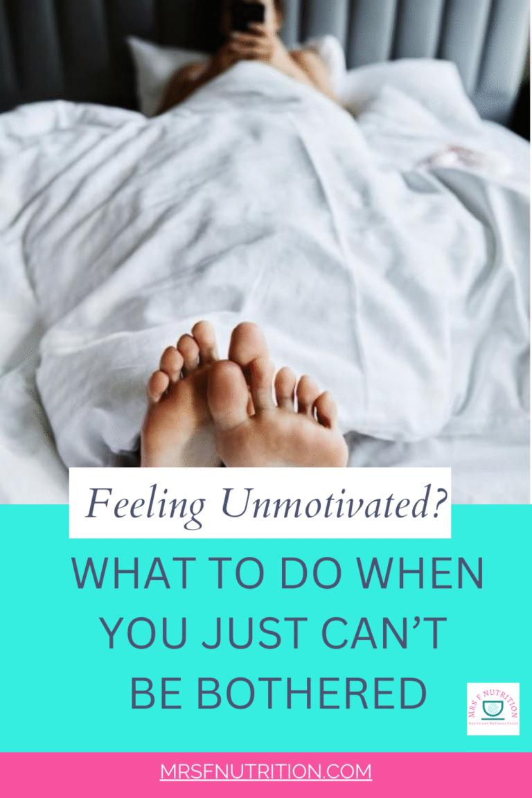 Feeling Unmotivated? When You Just Can’t Be Bothered